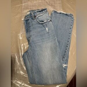 Abercrombie & Fitch The 90s straight ultra high rise